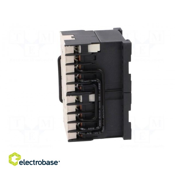 Contactor: 3-pole reversing | NO x3 | Auxiliary contacts: NO | 24VDC image 3