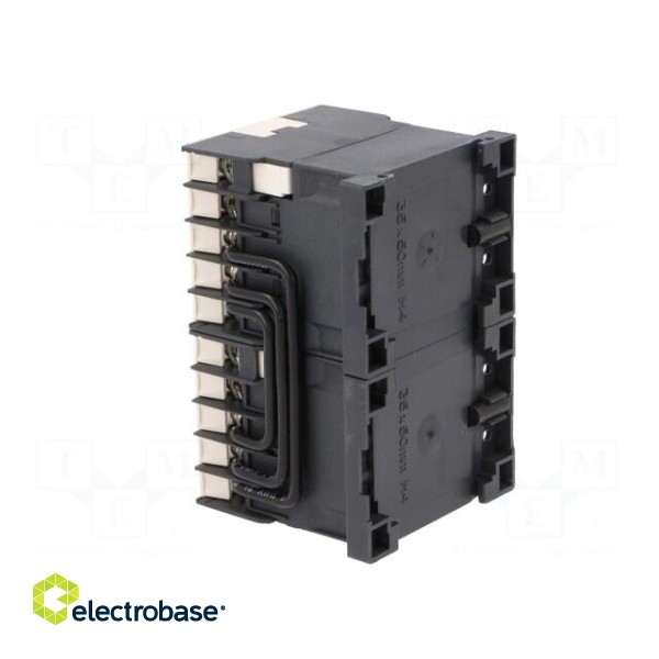 Contactor: 3-pole reversing | NO x3 | Auxiliary contacts: NO | 24VDC image 4