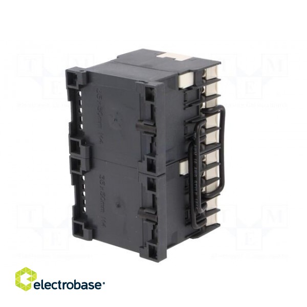 Contactor: 3-pole reversing | NO x3 | Auxiliary contacts: NO | 24VDC image 6