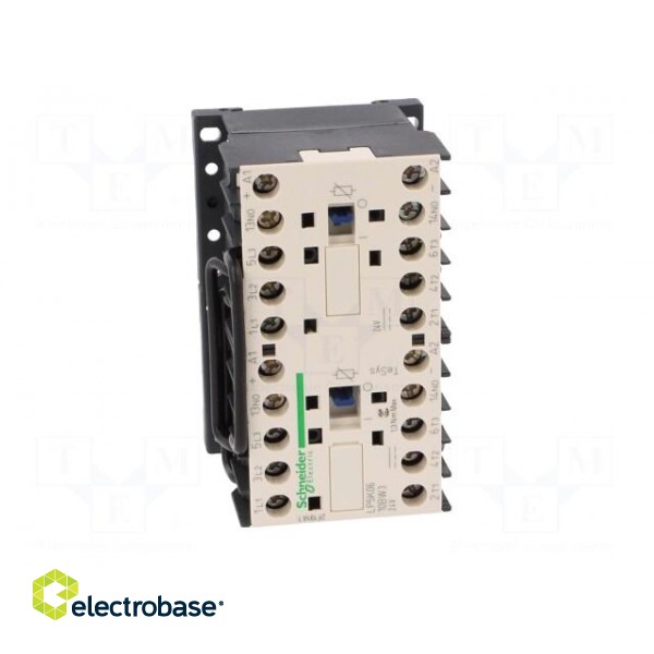 Contactor: 3-pole reversing | NO x3 | Auxiliary contacts: NO | 24VDC image 9