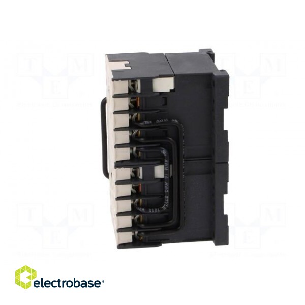 Contactor: 3-pole reversing | NO x3 | Auxiliary contacts: NO | 24VDC image 3