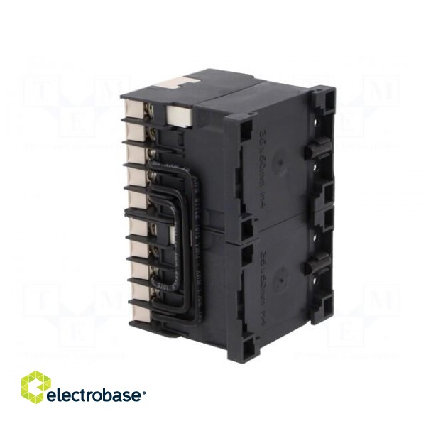 Contactor: 3-pole reversing | NO x3 | Auxiliary contacts: NO | 24VDC image 4