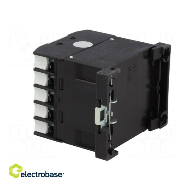 Contactor: 4-pole | NC + NO x3 | 12VDC | 6A | DIN,on panel | DILER image 4