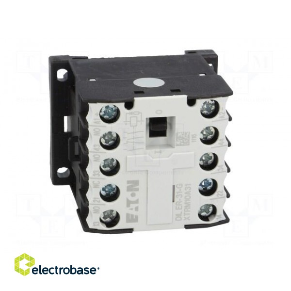 Contactor: 4-pole | NC + NO x3 | 12VDC | 6A | DIN,on panel | DILER image 9