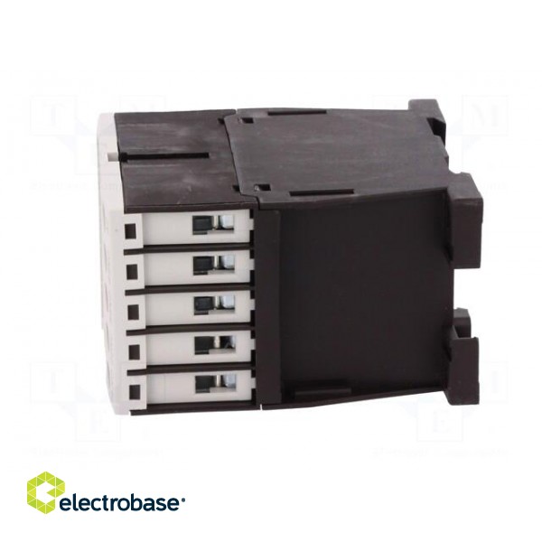 Contactor: 4-pole | NC + NO x3 | 24VDC | 4A | for DIN rail mounting image 3