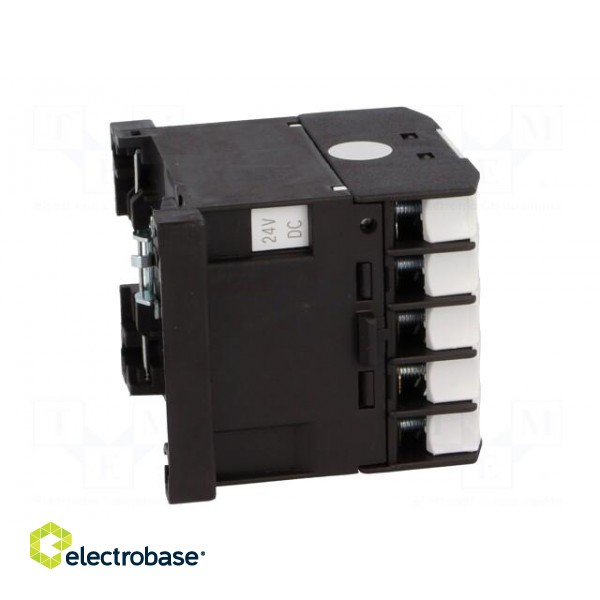 Contactor: 4-pole | NC + NO x3 | 24VDC | 6A | DIN,on panel | DILER image 7