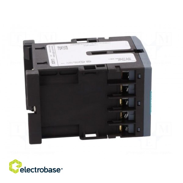 Contactor: 4-pole | NC x2 + NO x2 | 110VAC | 10A | 3RH20 | -25÷60°C фото 7