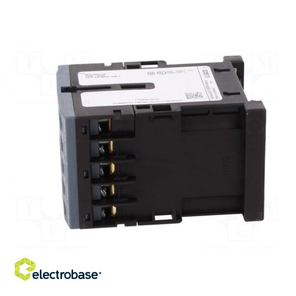 Contactor: 4-pole | NC x2 + NO x2 | 110VAC | 10A | 3RH20 | -25÷60°C фото 3