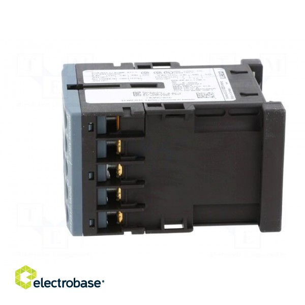 Contactor: 4-pole | NC x2 + NO x2 | 230VAC | 12A | 3RT25 | -25÷60°C image 3