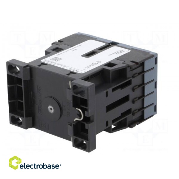 Contactor: 4-pole | NC x2 + NO x2 | 24VDC | 10A | DIN,on panel | 3RH20 image 6