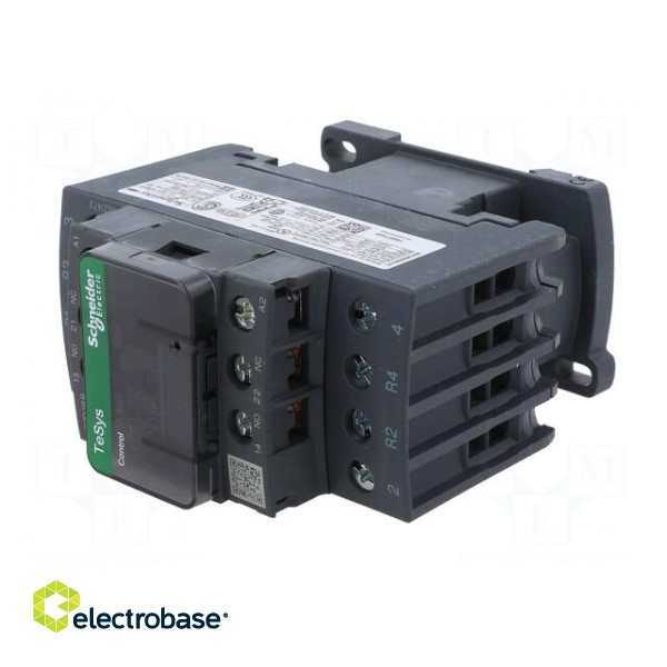 Contactor: 4-pole | NC x2 + NO x2 | Auxiliary contacts: NC + NO фото 2