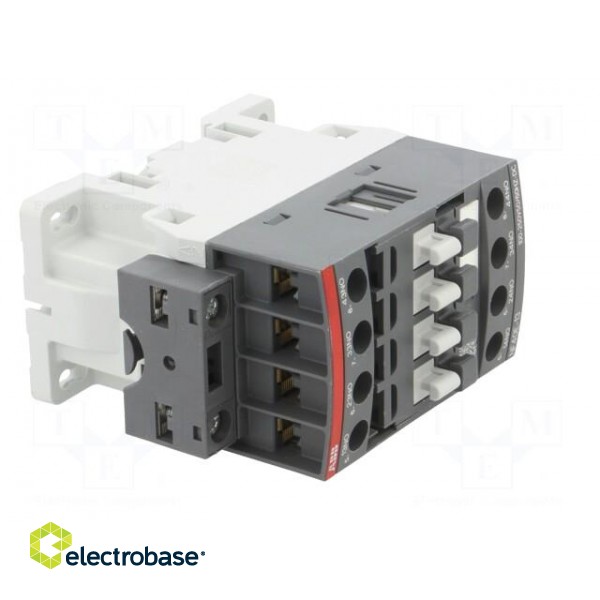 Contactor: 4-pole | NO x4 | 100÷250VAC,100÷250VDC | 3A | NF | -40÷70°C paveikslėlis 8