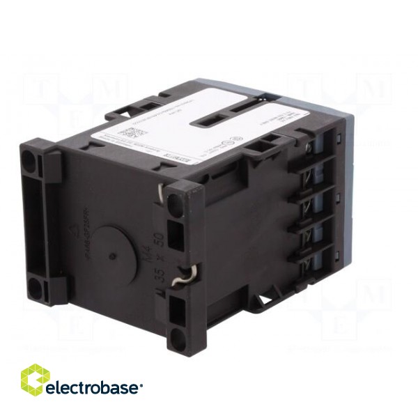 Contactor: 4-pole | NO x4 | 24VDC | 10A | DIN,on panel | 3RH20 | -25÷60°C image 6