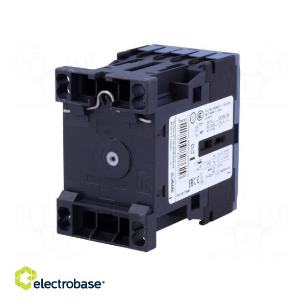 Contactor: 4-pole | NO x4 | 24VDC | 10A | 3RH20 | spring clamps image 6