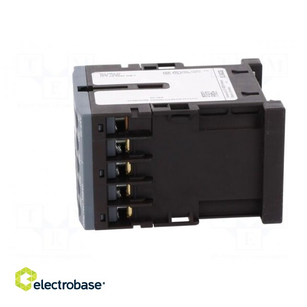 Contactor: 4-pole | NO x4 | 24VDC | 10A | DIN,on panel | 3RH20 | -25÷60°C image 3