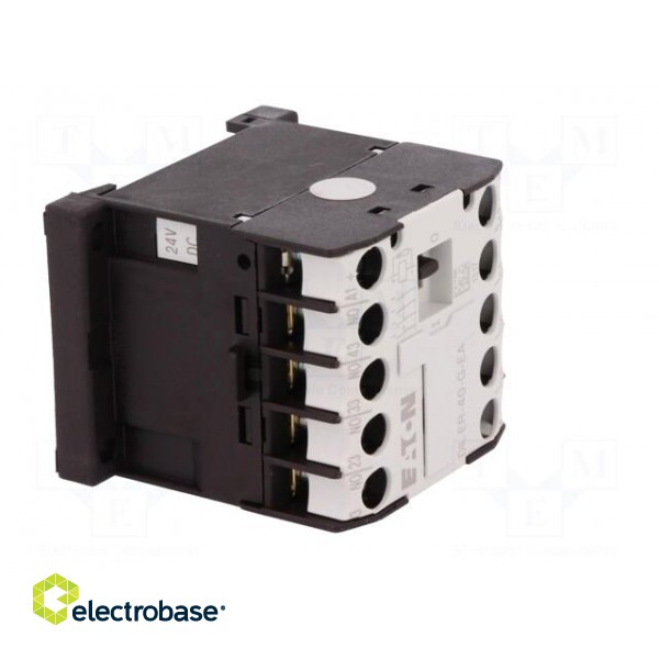 Contactor: 4-pole | NO x4 | 24VDC | 6A | DIN,on panel | DILER | -25÷50°C image 8