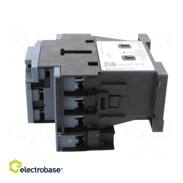 Contactor: 4-pole | NO x4 | Auxiliary contacts: NO + NC | 110VAC image 3