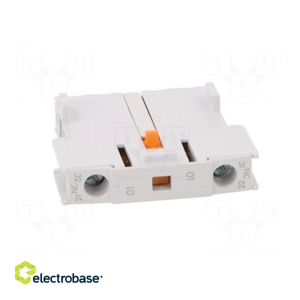 Auxiliary contacts | Series: METAMEC | Leads: screw terminals | side image 9