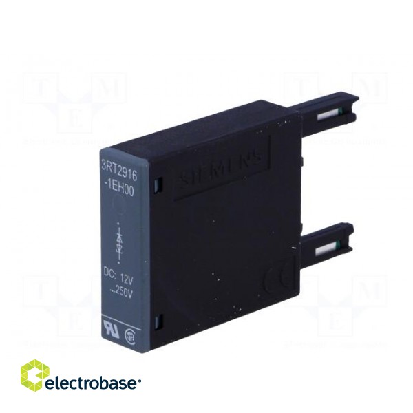 Surge arrestor | diode assemblie | Series: 3RT20 | Size: S00 image 2