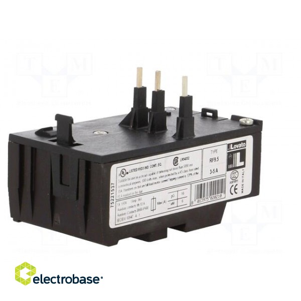 Thermal relay | Series: 11RF9 | Leads: screw terminals | 3÷5A image 6