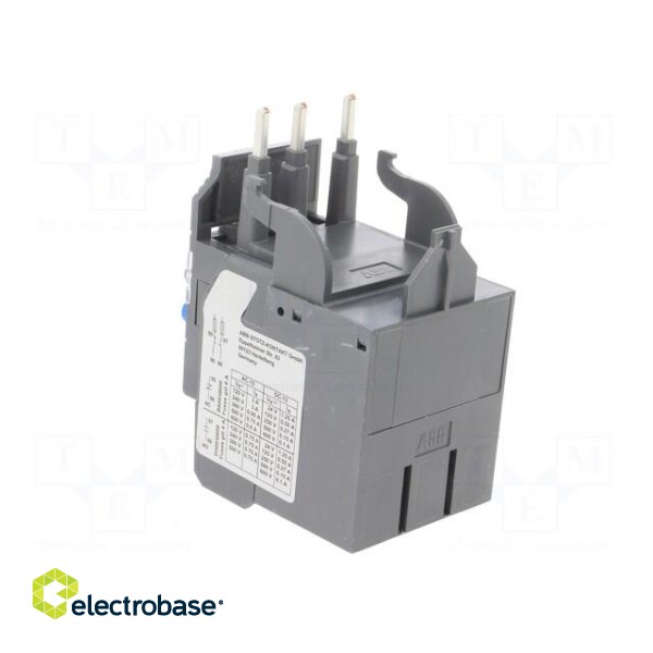 Thermal relay | Series: AF | Leads: screw terminals | 0.1÷0.13A фото 4