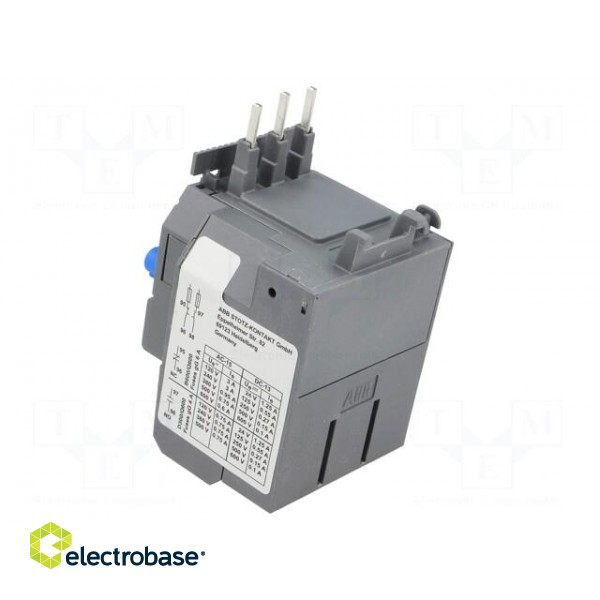 Thermal relay | Series: AF | Leads: screw terminals | 0.55÷0.74A фото 4