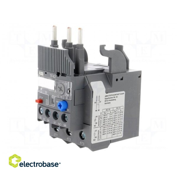 Thermal relay | Series: AF | Leads: screw terminals | 1.7÷2.3A image 1