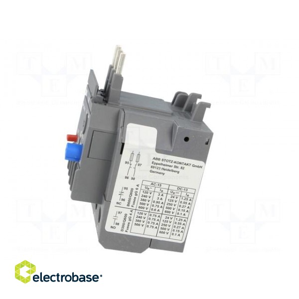Thermal relay | Series: AF | Leads: screw terminals | 1.7÷2.3A фото 4