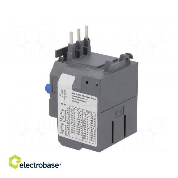 Thermal relay | Series: AF | Leads: screw terminals | 3.1÷4.2A фото 4
