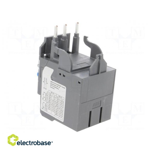 Thermal relay | Series: AF | Leads: screw terminals | 5.7÷7.6A фото 4