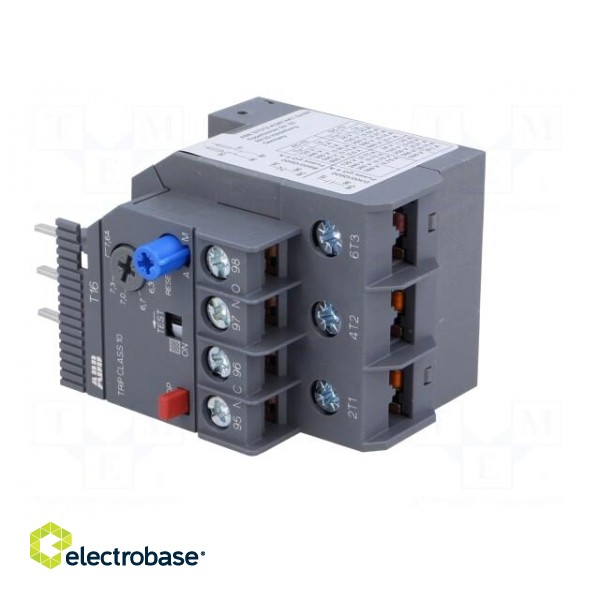 Thermal relay | Series: AF | Leads: screw terminals | 5.7÷7.6A image 2