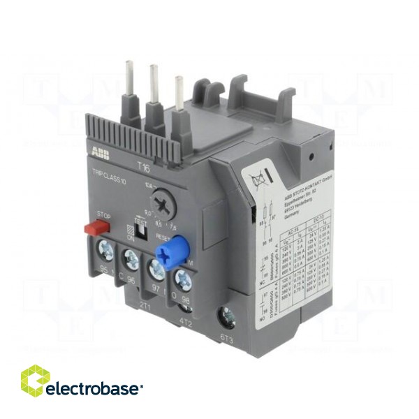 Thermal relay | Series: AF | Leads: screw terminals | 7.6÷10A image 1