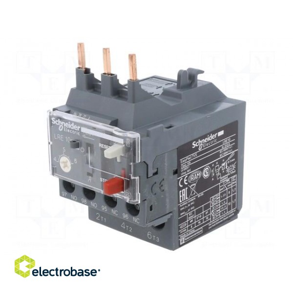 Thermal relay | Series: EasyPact TVS | Auxiliary contacts: NC + NO фото 1