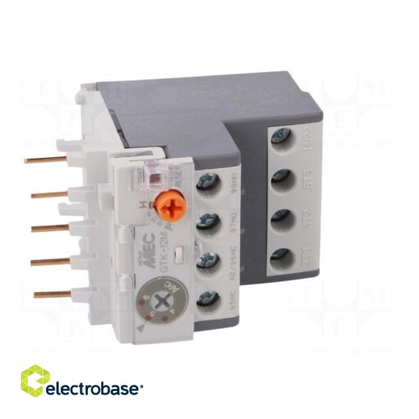 Thermal relay | Series: METAMEC | Auxiliary contacts: NO + NC | 4÷6A фото 9