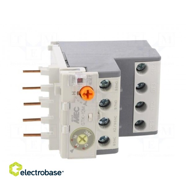 Thermal relay | Series: METAMEC | Auxiliary contacts: NO + NC | IP20 фото 9