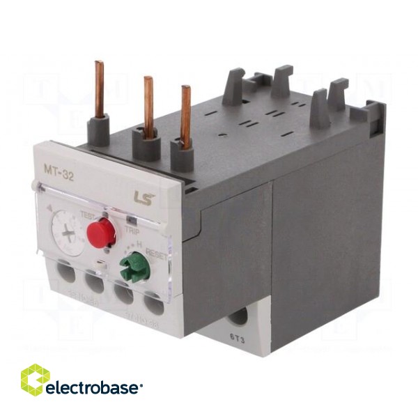 Thermal relay | Series: METASOL | Auxiliary contacts: NO + NC | 5÷8A фото 1