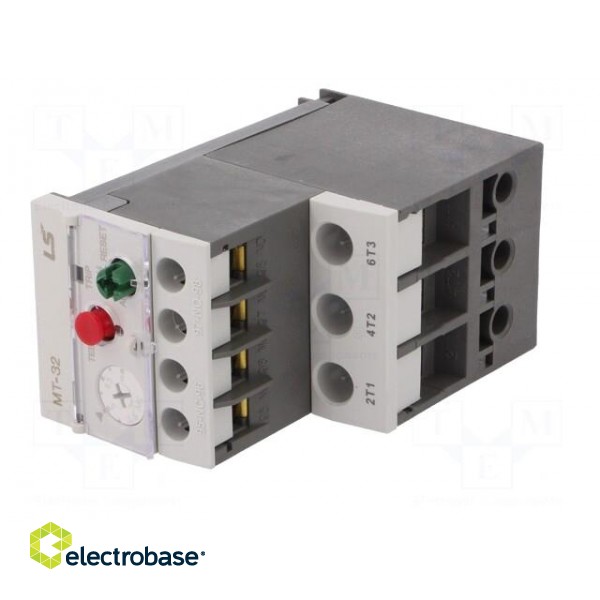 Thermal relay | Series: METASOL | Auxiliary contacts: NO + NC | 5÷8A фото 2