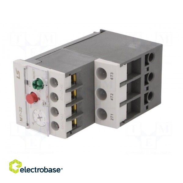 Thermal relay | Series: METASOL | Auxiliary contacts: NO + NC | IP20 фото 2