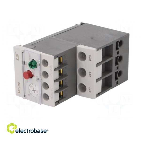 Thermal relay | Series: METASOL | Auxiliary contacts: NO + NC | IP20 image 2