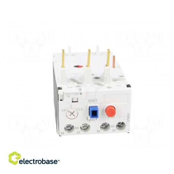 Thermal relay | Series: RF38 | Leads: screw terminals | 1.6÷2.5A фото 9