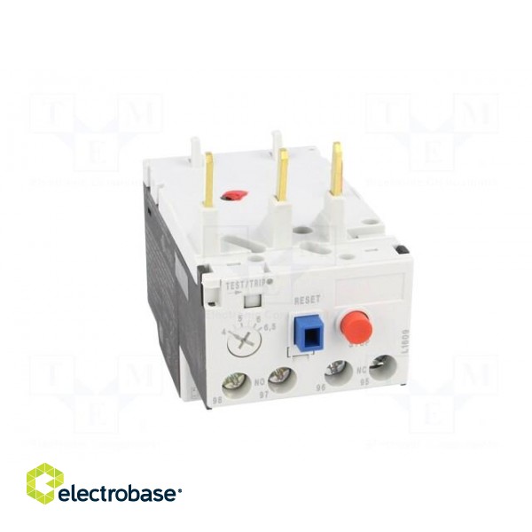 Thermal relay | Series: RF38 | Leads: screw terminals | 4÷6.5A фото 9
