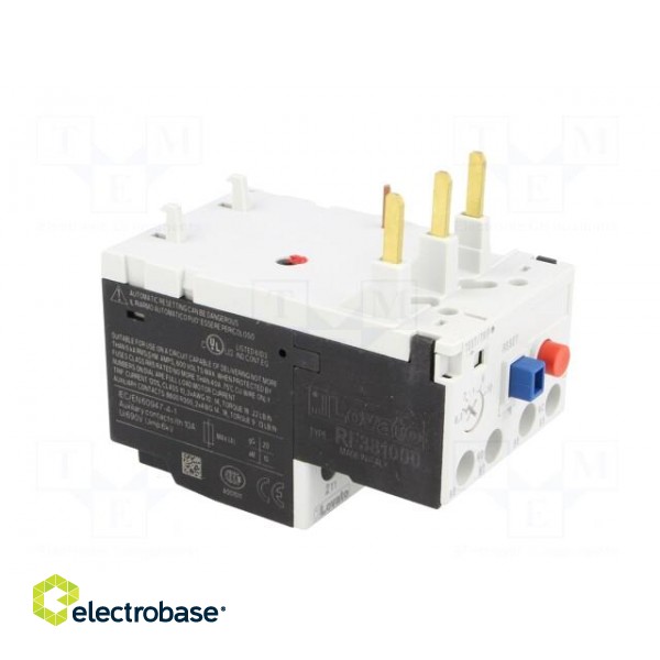 Thermal relay | Series: RF38 | Leads: screw terminals | 6.3÷10A image 8