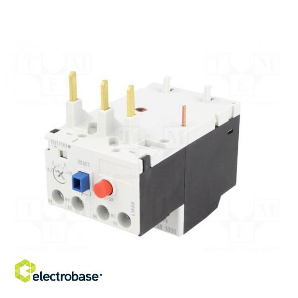 Thermal relay | Series: RF38 | Leads: screw terminals | 6.3÷10A image 2