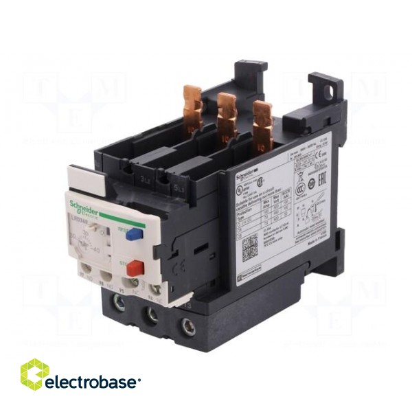 Thermal relay | Series: TeSys D | Leads: screw terminals | 30÷40A фото 1
