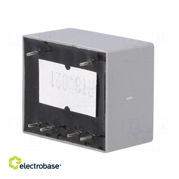 Transformer: encapsulated | 1.5VA | 230VAC | 12V | 12V | 50mA | 50mA | PCB фото 8