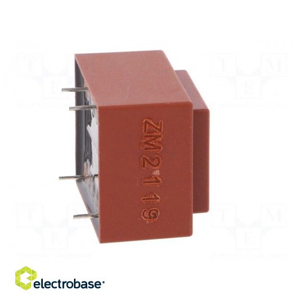 Transformer: encapsulated | 1.5VA | 230VAC | 15V | 100mA | Mounting: PCB image 9