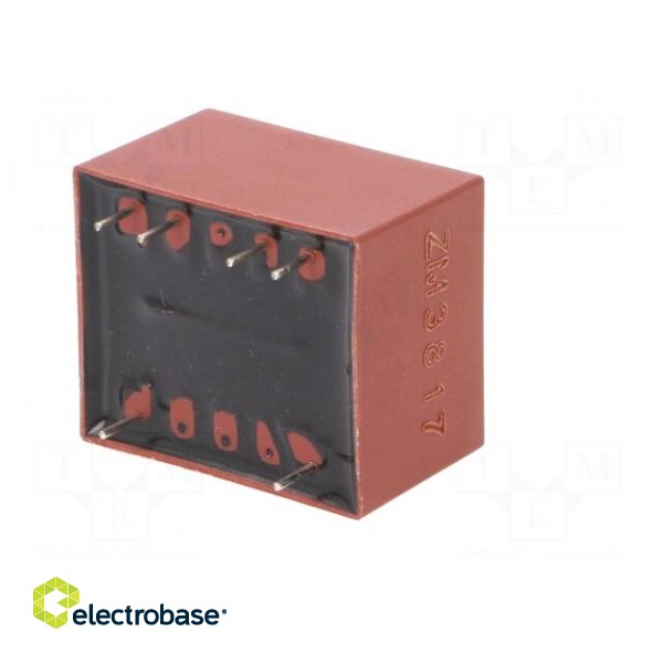 Transformer: encapsulated | 1.5VA | 230VAC | 18V | 18V | 42mA | 42mA | PCB image 8