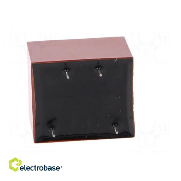 Transformer: encapsulated | 1.5VA | 230VAC | 18V | 83mA | Mounting: PCB image 7