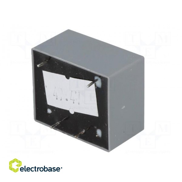 Transformer: encapsulated | 1.5VA | 230VAC | 9V | 0.13A | Mounting: PCB image 8