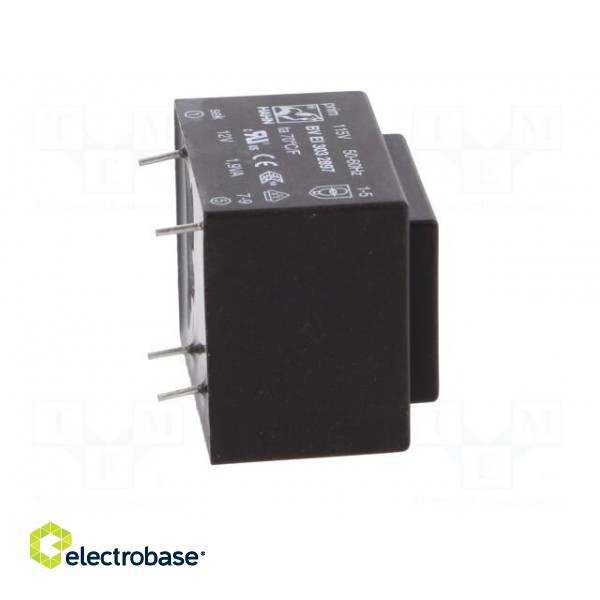 Transformer: encapsulated | 1.9VA | 115VAC | 12V | 158mA | PCB | BVEI image 9